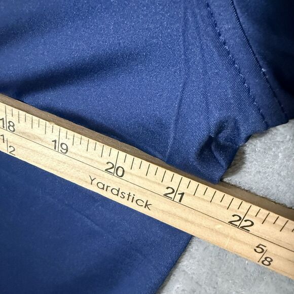 Robert Graham Martini Polo Shirt Medium Men Navy Blue Short Sleeve Golf Stretch - Picture 10 of 10